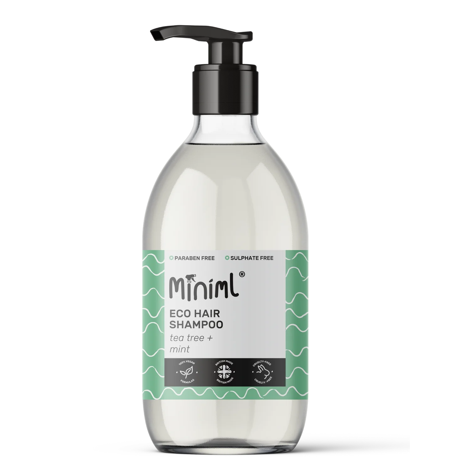 Miniml Hair Shampoo - Tea Tree & Mint - Life Before Plastic